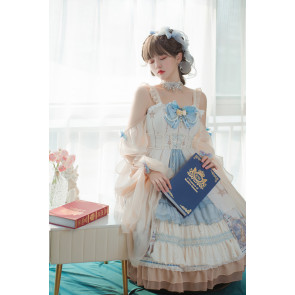 Elegant Bandage Sleeveless Lolita Dress