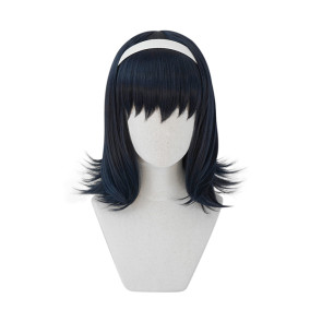 Blue 35cm Identity V Kawakami Tomie Cosplay Wig