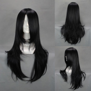 Black 65cm Alice: Madness Returns Alice Cosplay wig