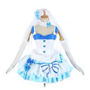 Re:Zero − Starting Life in Another World Rem Wedding Dress Cosplay Costume