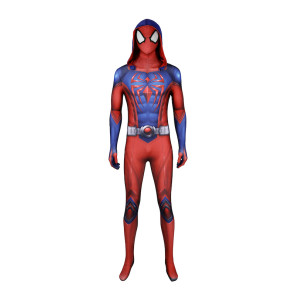 Spider-Man Scarlet Spider III Suit Cosplay Costume