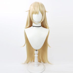 Gold 100cm Goddess of Victory: Nikke Guillotine Cosplay Wig