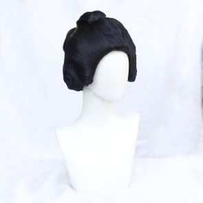 Black 30cm Identity V Michiko Cosplay Wig