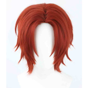 Red 35cm One Piece Shanks Cosplay Wig Version 2