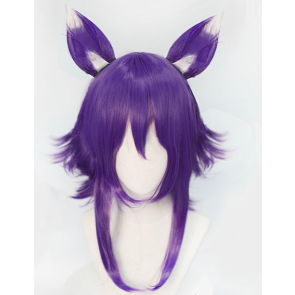 Purple 40cm Princess Connect! Re:Dive Makoto Cosplay Wig