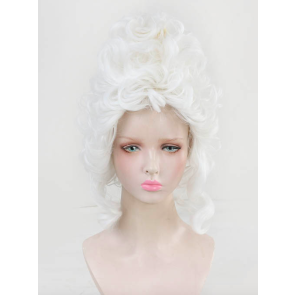 White 35cm Identity V Michiko Cosplay Wig