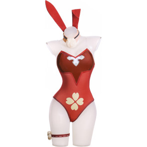 Genshin Impact Klee Bunny Jumpsuit Cosplay Costume