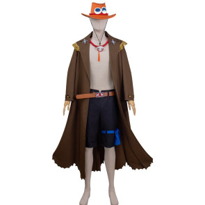 One Piece Portgas D. Ace Suit Cosplay Costume