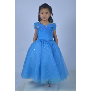 Cinderella Princess Children Cosplay Dress 2015 Edition