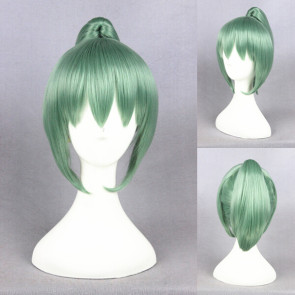 Green 32cm Kantai Collection Yubari Cosplay Wig