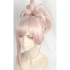 Pink 35cm Fate/Grand Order Saber Miyamoto Musashi Cosplay Wig 