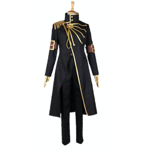 A3! Usui Masumi Black Outfit Cosplay Costume