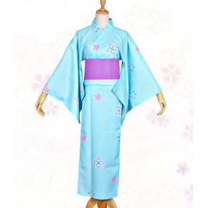Re:Zero − Starting Life in Another World Emilia Kimono Cosplay Costume