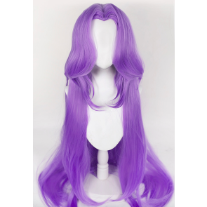 Purple 90cm League of Legends LOL Syndra Withered Rose Cosplay Wig