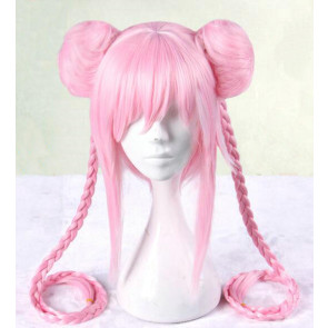 80cm Pink Super Sonico Cosplay Wig