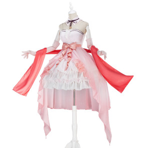 Saekano: How to Raise a Boring Girlfriend Megumi Kato Pink Dress Cosplay Costume