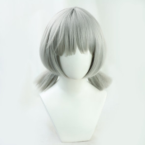 Gray 30cm Genshin Impact Sayu Cosplay Wig
