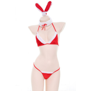 Sexy Christmas Bikini Suit