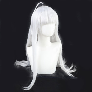 White 70cm D4DJ Merm4id Dalia Matsuyama Cosplay Wig