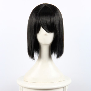 Black 35cm Your Name (Kimi no Na wa) Mitsuha Miyamizu Cosplay Wig