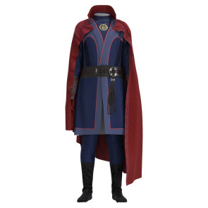 Doctor Strange in the Multiverse of Madness Dr. Stephen Strange Jumpsuit Cosplay Costume