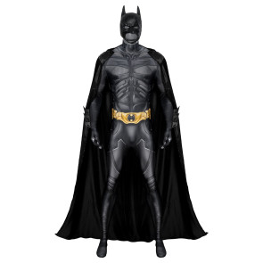 Batman: The Dark Knight Bruce Wayne Jumpsuit Cosplay Costume