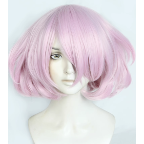 Pink 35cm Dr. Stone Luna Wright Cosplay Wig