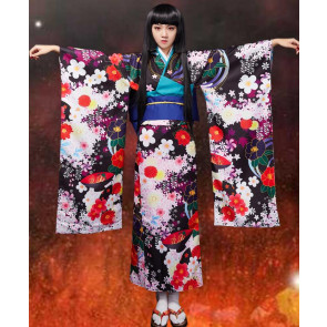 Hell Girl: Two Mirrors Jigoku Shoujo Futakomori Ai Enma Kimono Cosplay Costume