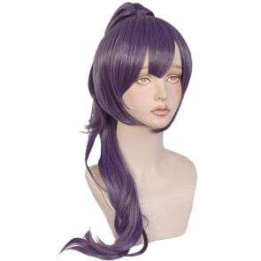 Purple 70cm Iroduku: The World in Colors Kohaku Tsukishiro Cosplay Wig