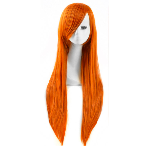 Orange 85cm Kim Possible Kim Possible Cosplay Wig