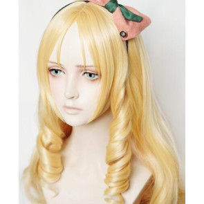 Gold 80cm Eromanga Sensei Elf Yamada Cosplay Wig
