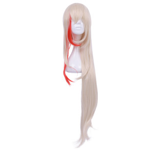 Gold and Red 90cm Girls Frontline M4 SOPMOD II Cosplay Wig