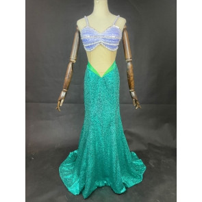 Disney The Little Mermaid Ariel Fansy Suit Cosplay Costume
