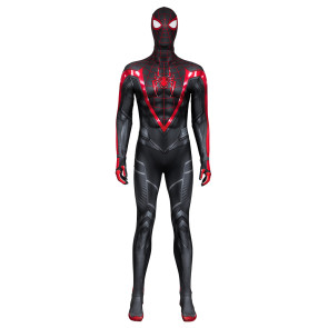 Marvel's Spider-Man 2 Miles Morales Jumpsuit Cosplay Costume