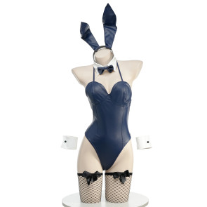 Sexy Blue Bunny Girl Suit