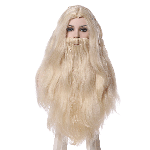 Blonde 70cm Harry Potter Albus Dumbledore Cosplay Wig