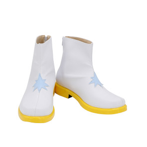 Cardcaptor Sakura Syaoran Li White Cosplay Shoes