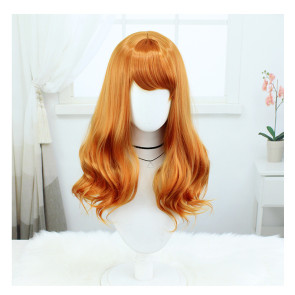 Orange 50cm Scooby-Doo Daphne Blake Cosplay Wig