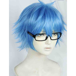 Blue 30cm Fate/Grand Order Hans Christian Andersen Cosplay Wig