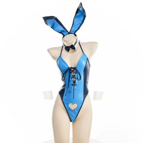 Sexy Blue Judy Bunny Jumpsuit
