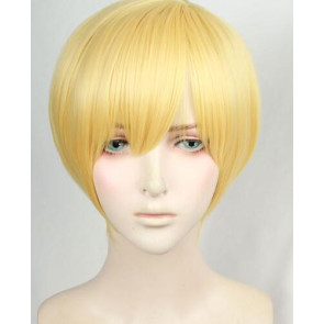 Gold 30cm ACCA: 13-Territory Inspection Dept. Jean Otus Cosplay Wig