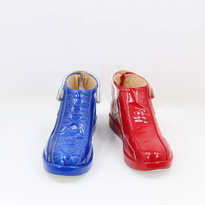 Kamen Rider Build Blue and Red Cosplay Shoes
