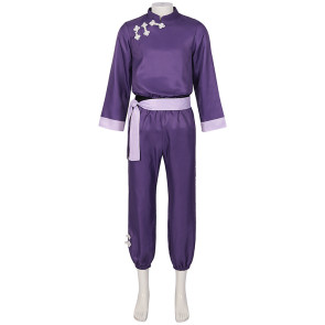 Blue Lock Reo Mikage Purple Cosplay Costume