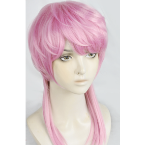 Pink 45cm Tokyo Revengers Sanzu Haruchiyo Cosplay Wig