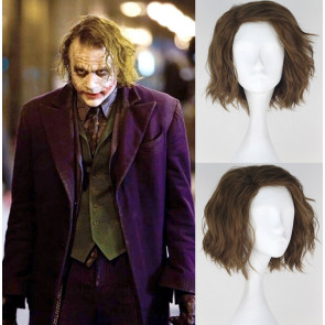 30cm Brown Batman The Dark Knight The Joker Cosplay Wig