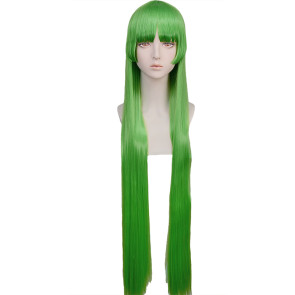 Green 120cm Welcome to Demon School! Iruma-kun Valac Clara Cosplay Wig