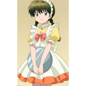 Kyoukai no Rinne Sakura Mamiya Maid Cosplay Costume