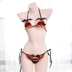 Sexy Halloween Devil Bikini Set