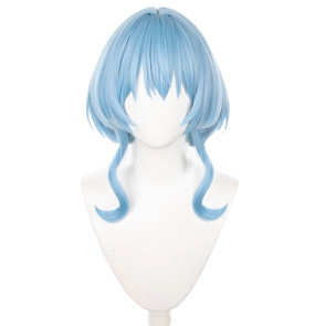 Blue 40cm The Vexations of a Shut-In Vampire Princess Villhaze Cosplay Wig