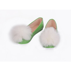 Tinker Bell Green Cosplay Shoes